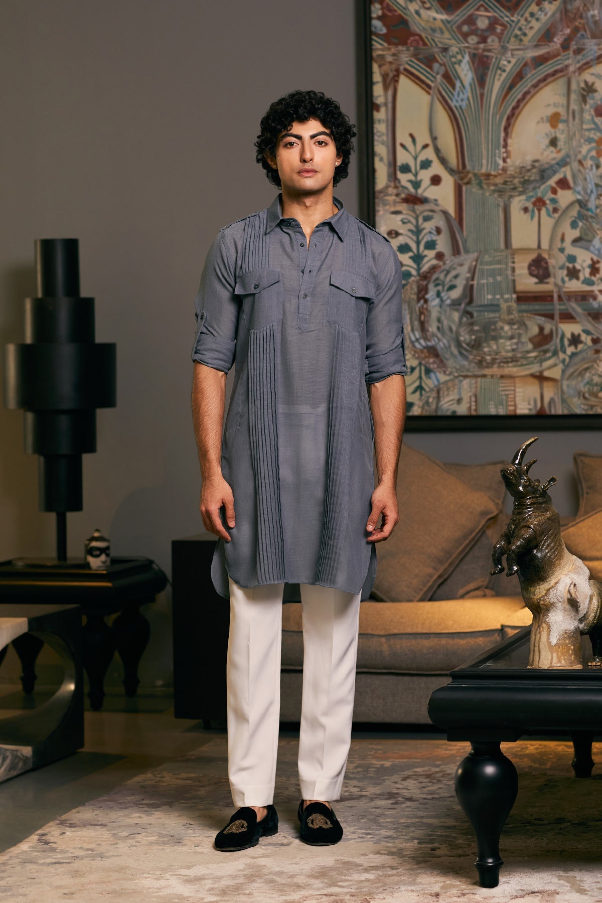 Goe Military Kurta (C)