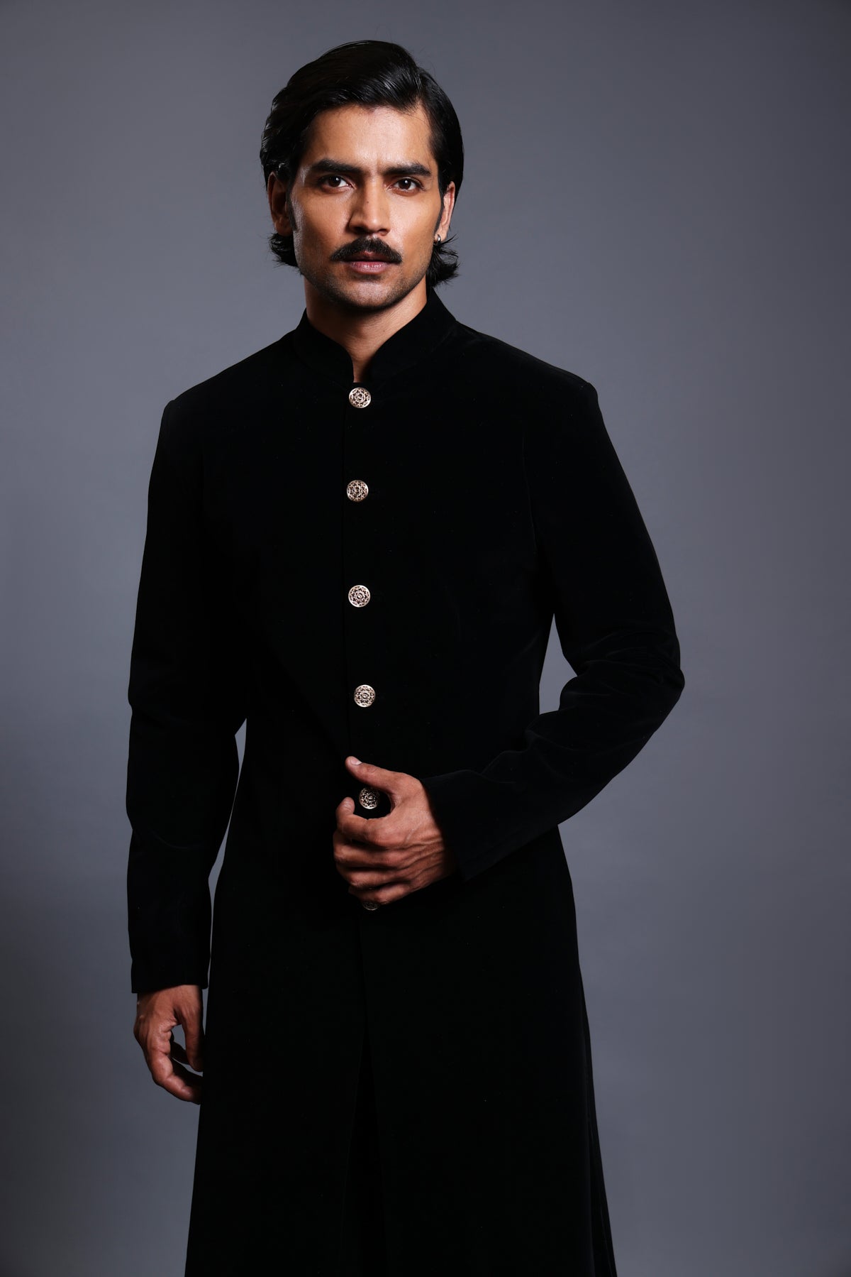 Cf Classic Sherwani Emerald