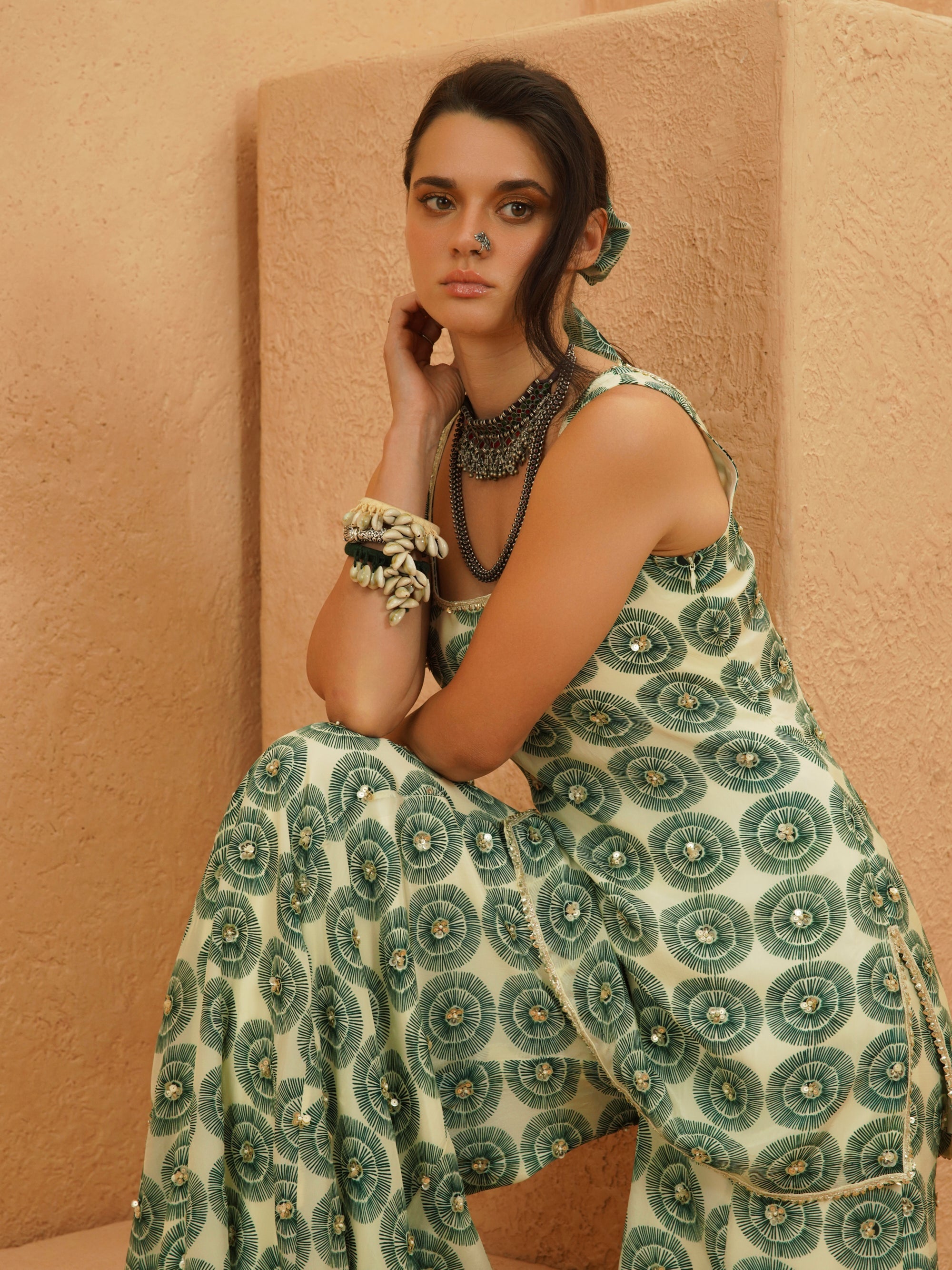 Aziza Kurta And Sharara