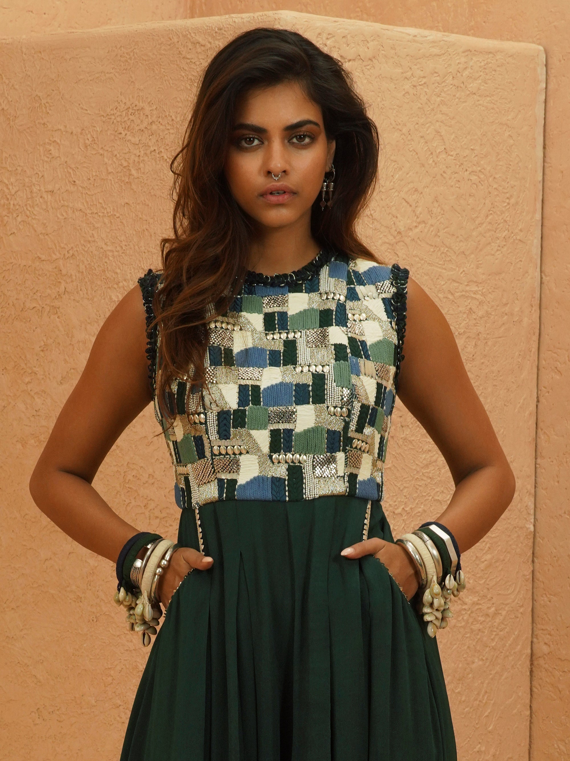Noura Mosaic Jumpsuit