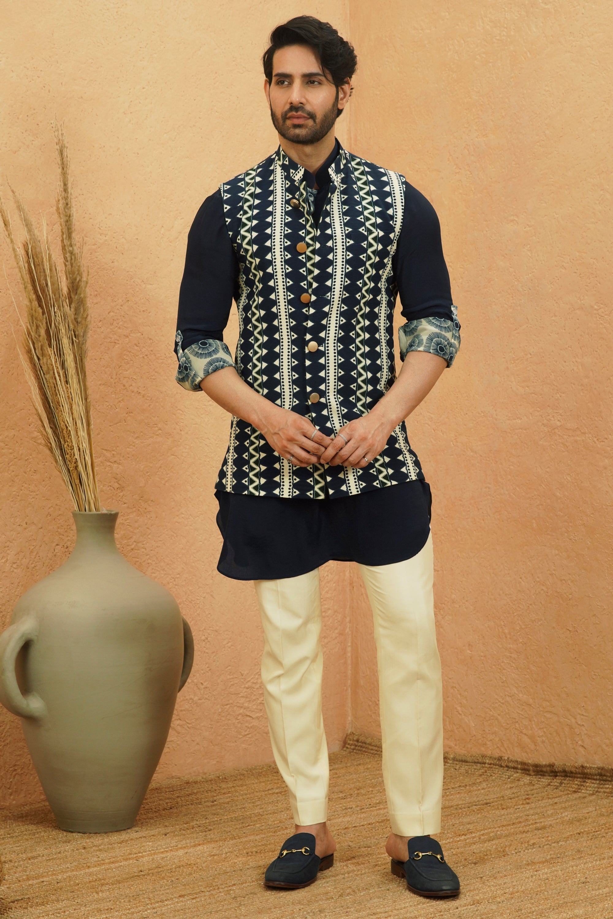 Ameer Reversible Bundi Set