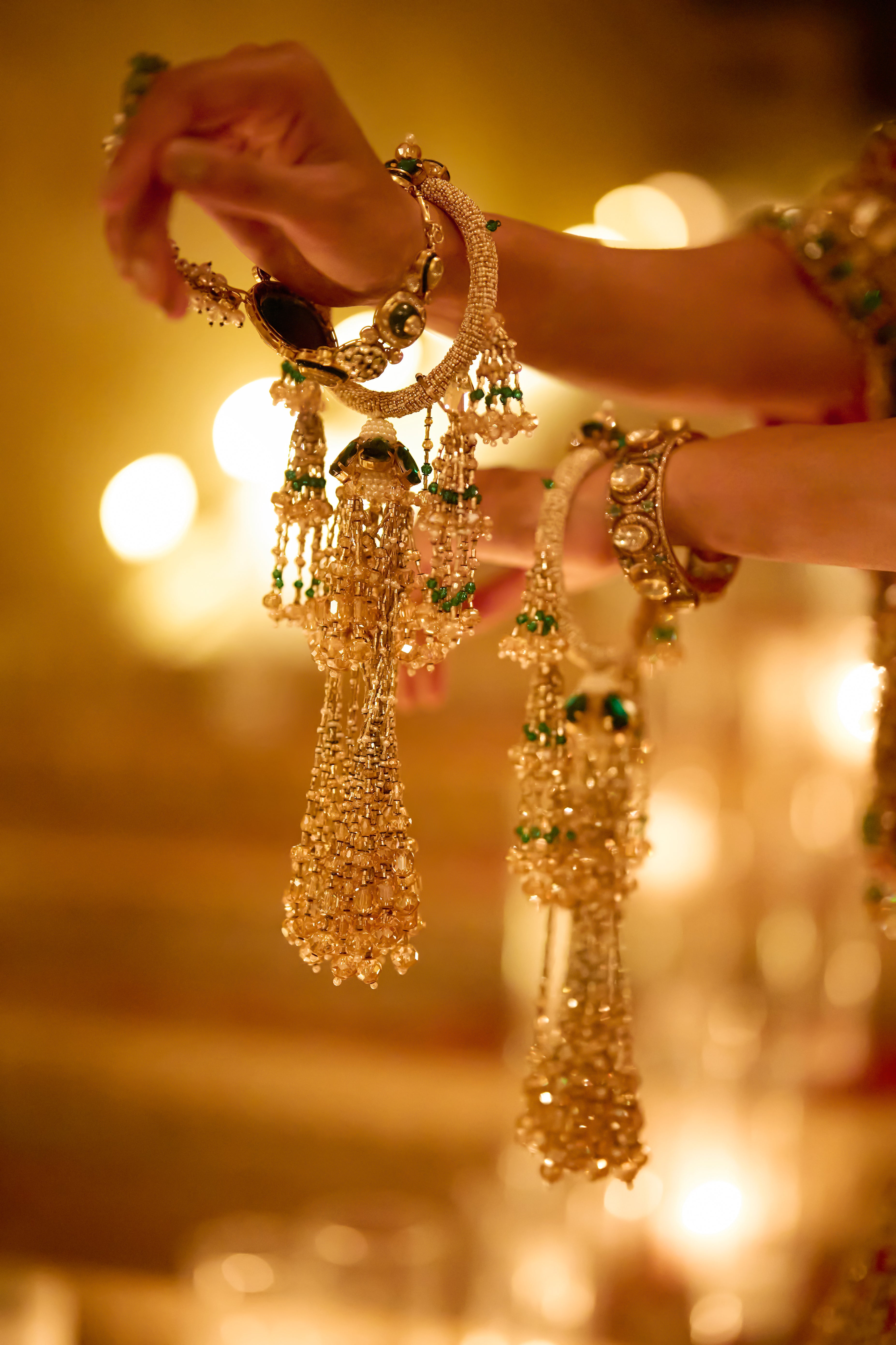 Pearl & Emerald Kalira Set