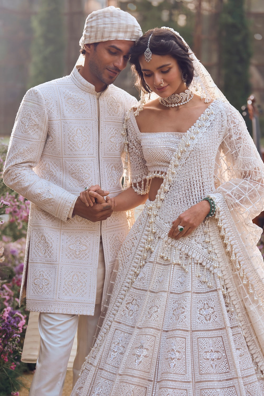 Geometric Lehenga Set