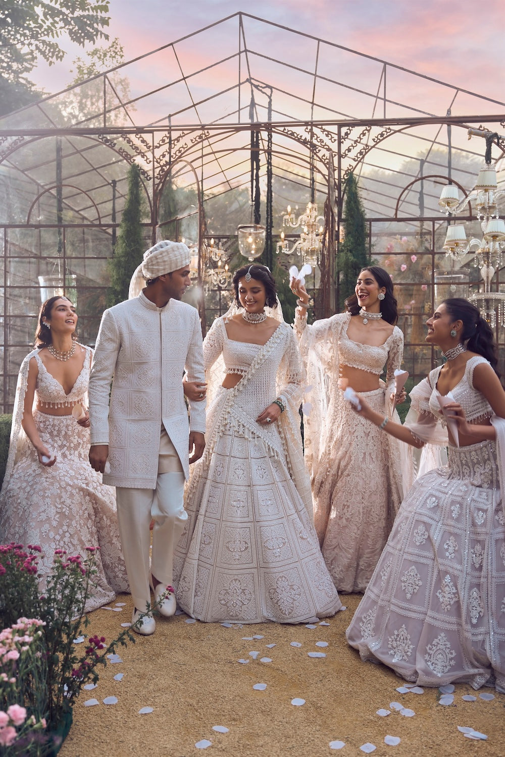 Geometric Lehenga Set