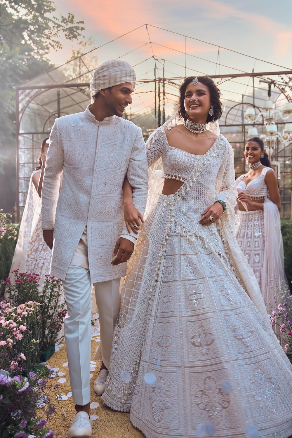 Geometric Lehenga Set