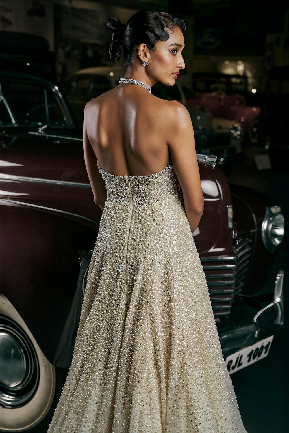 Ivory Pearl Gown