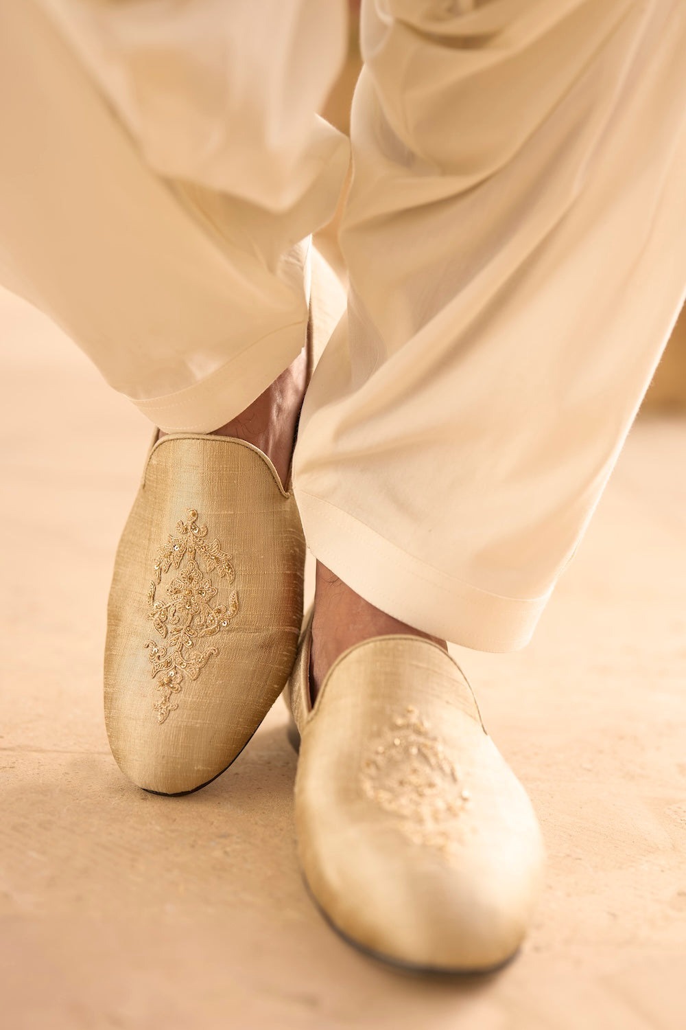 Champagne Sherwani Set