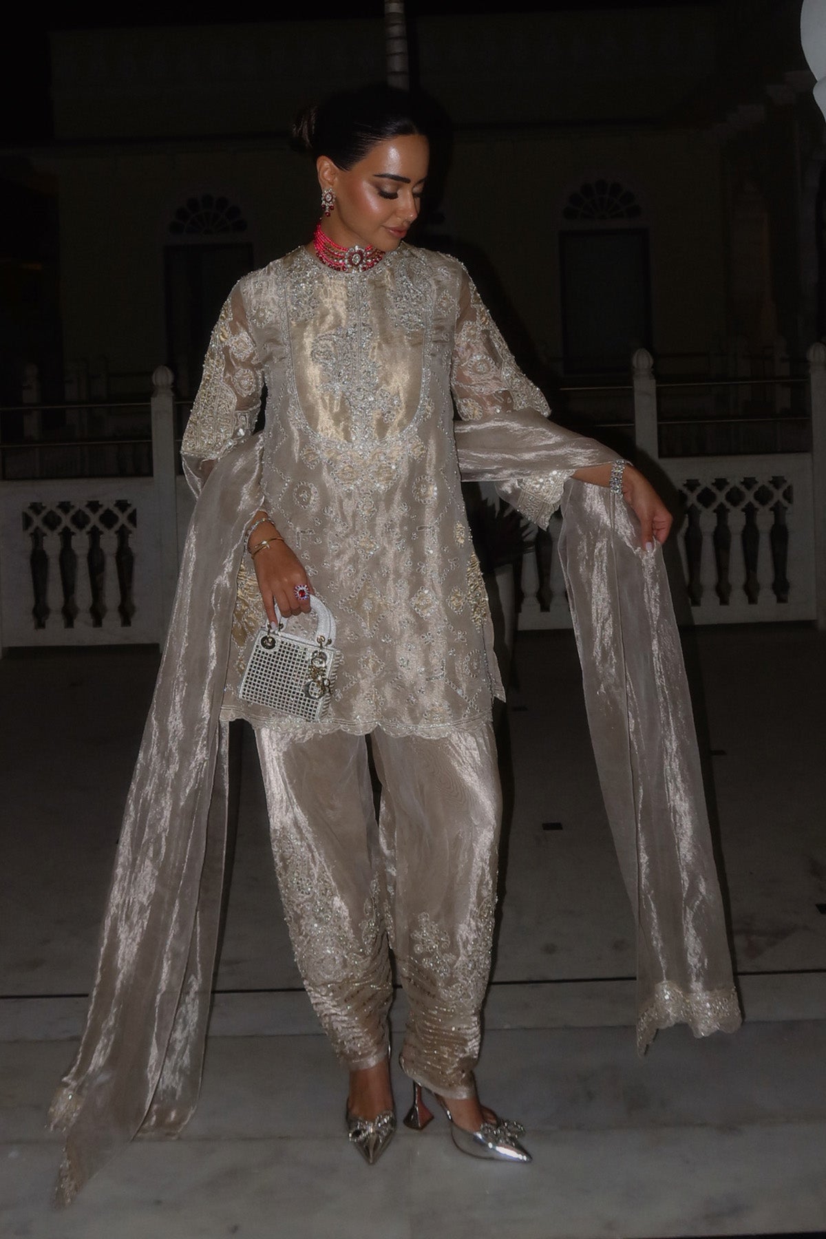 Arushi Mehra In Shaila Kurta Set