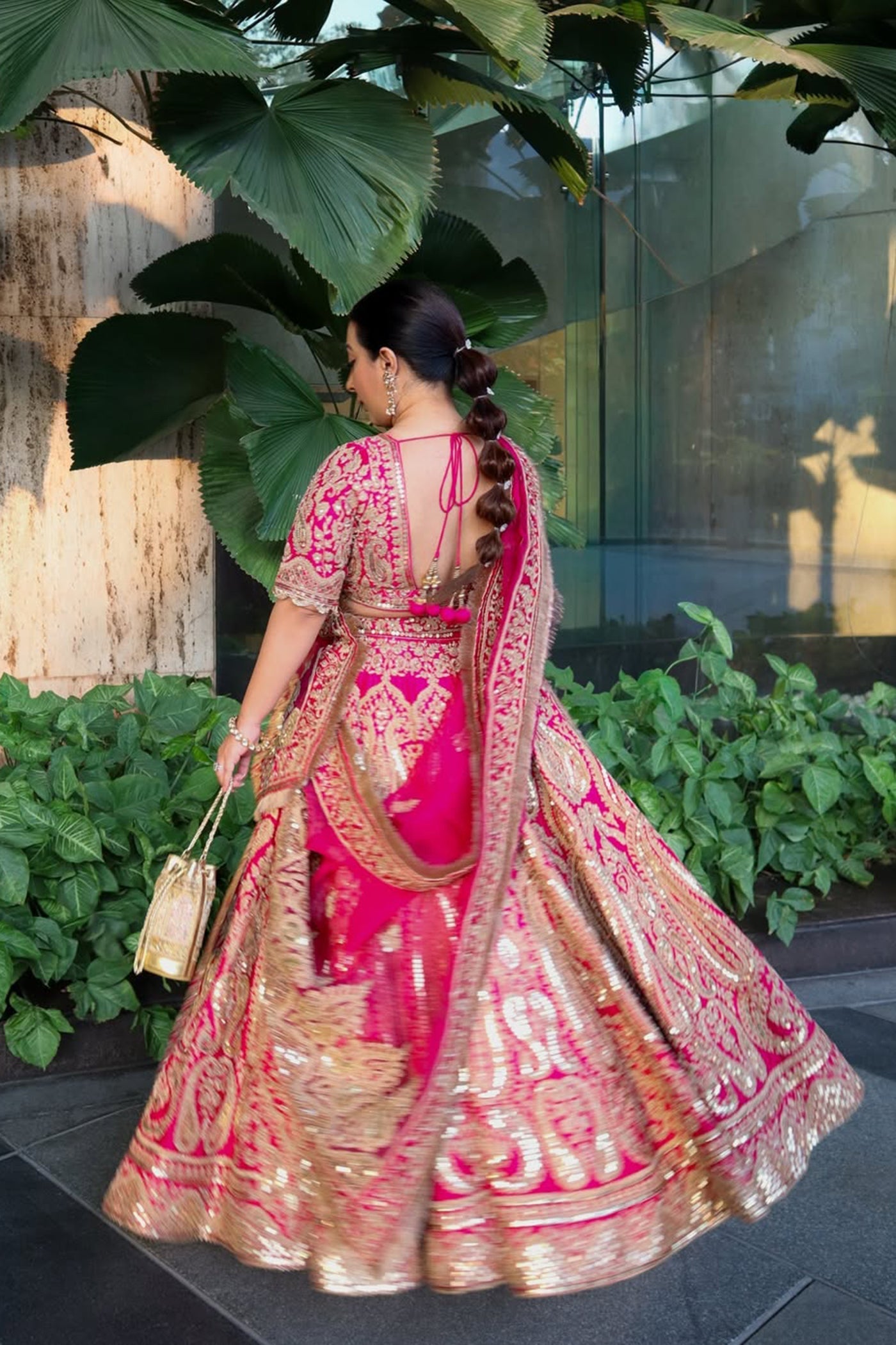 Aashkara Bidani In Amirah - Rani Hotpink