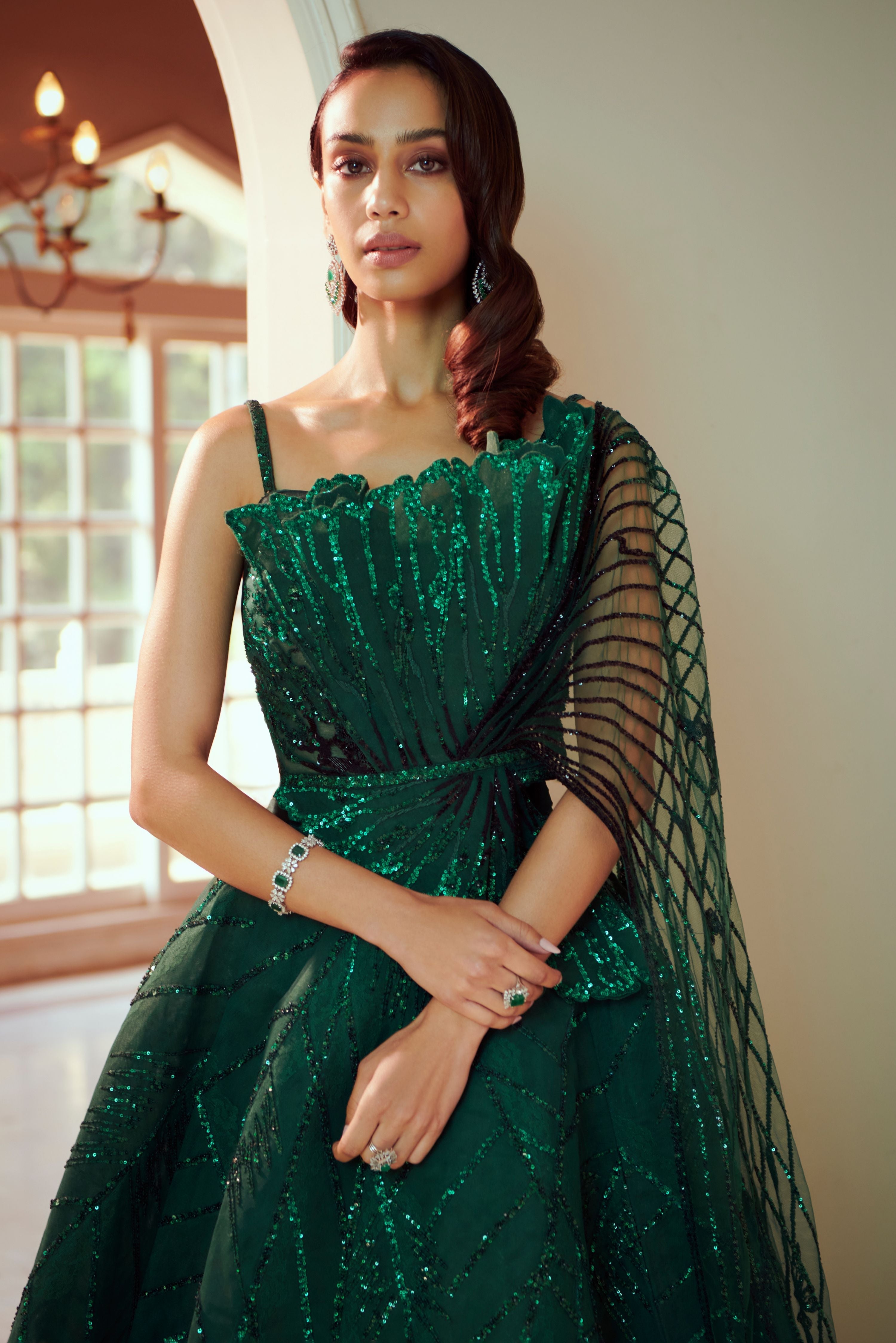 Glazed Wings Top & Skirt