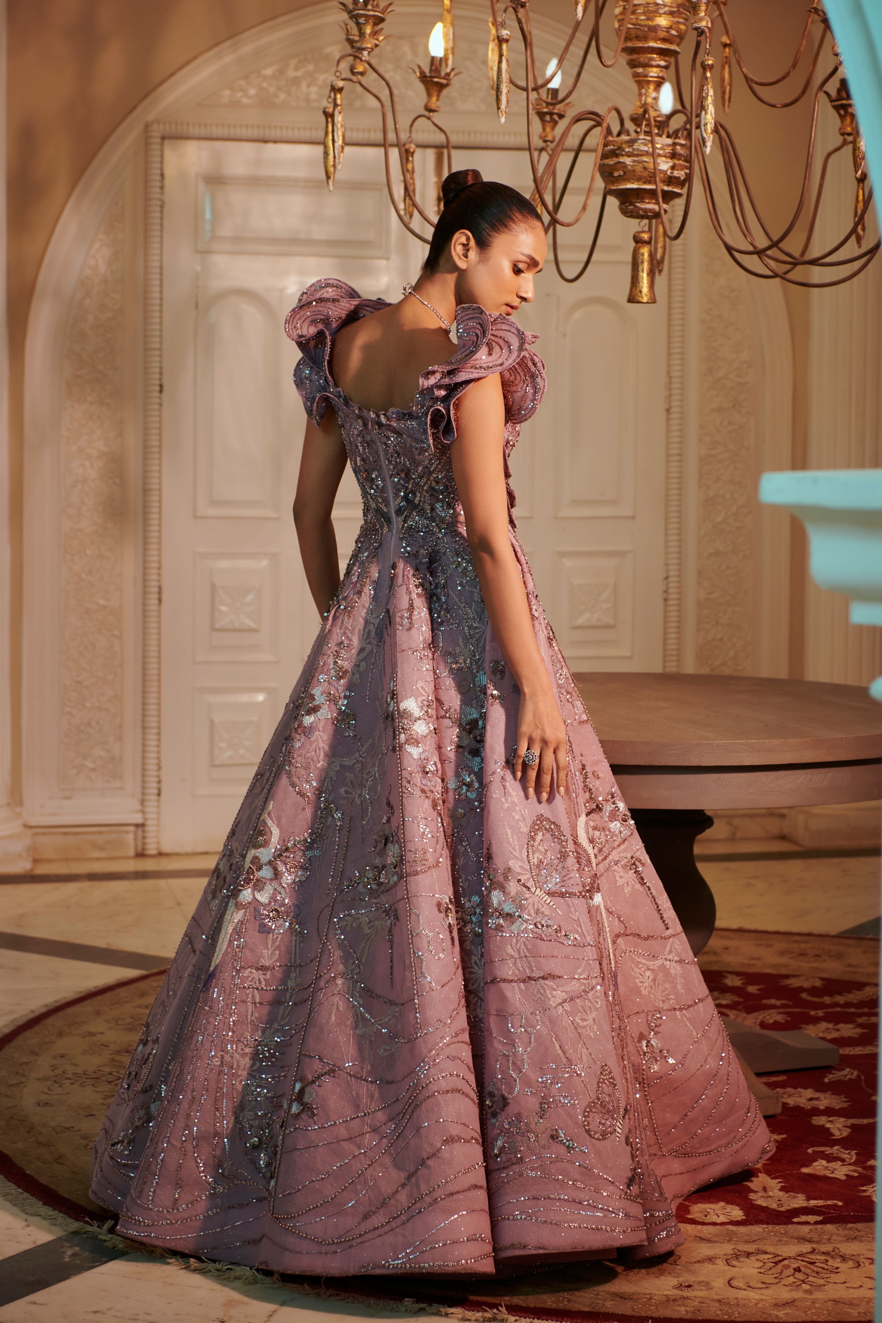 Stardust Glittered Gown