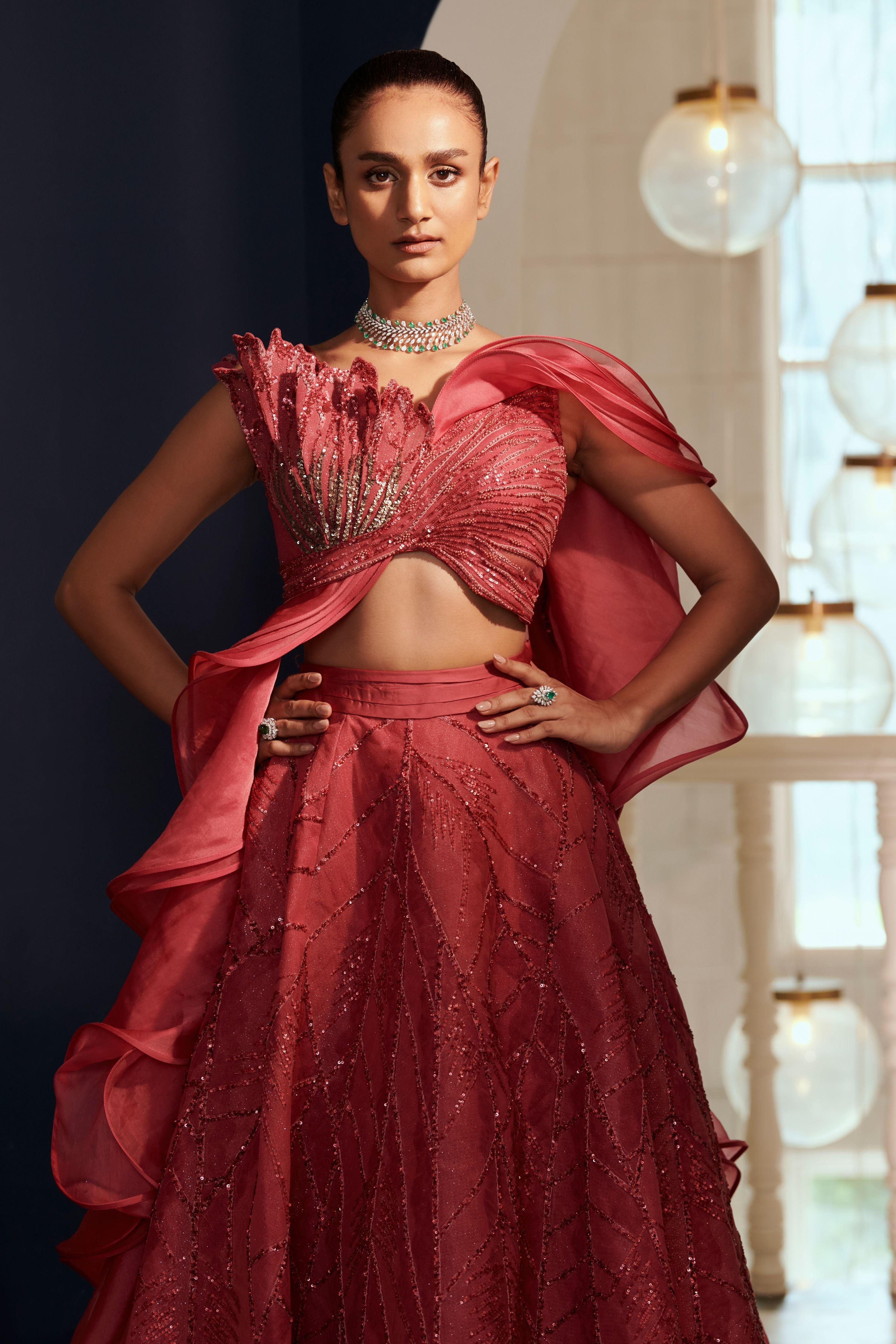 Wind-Borne Wings Skirt & Top