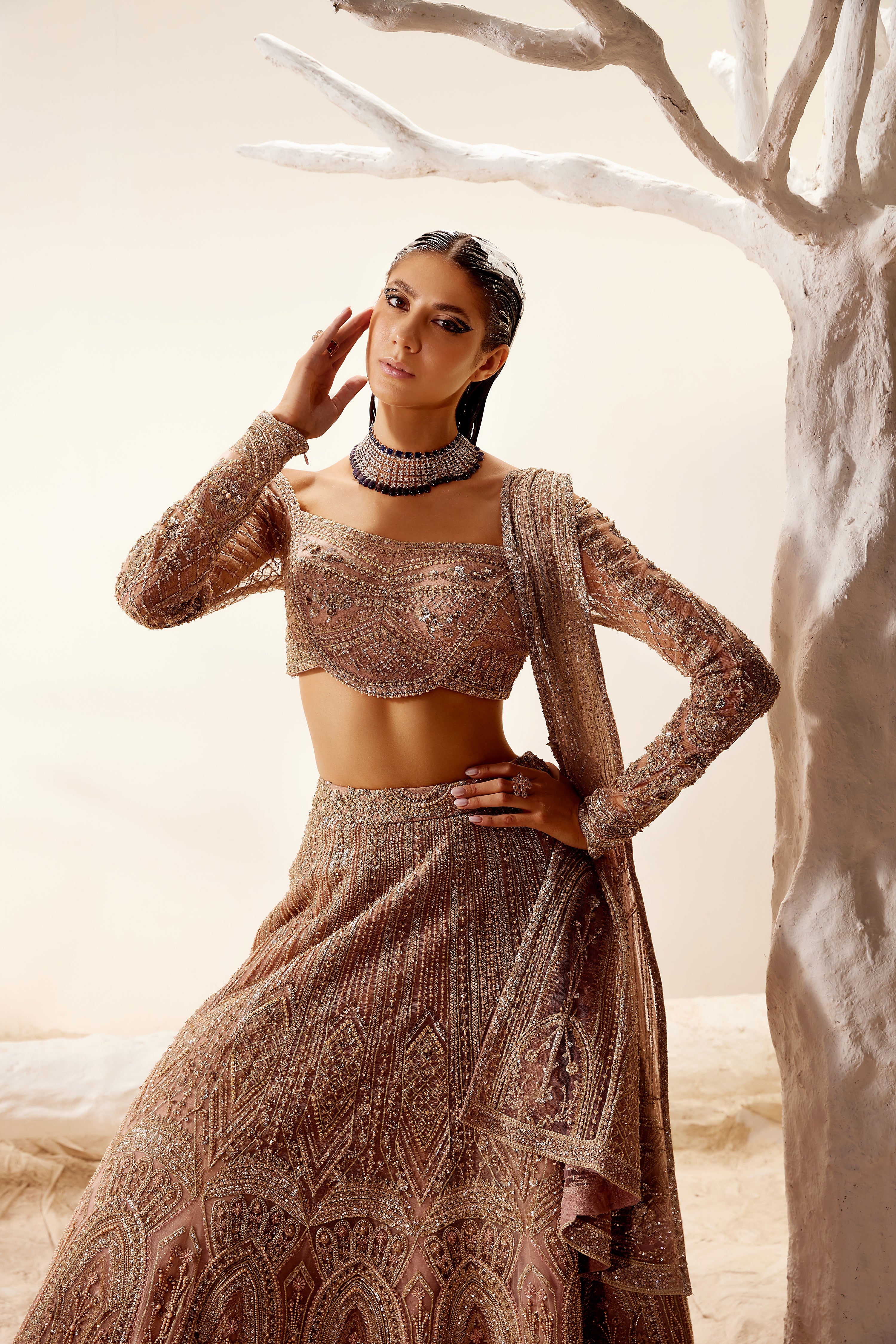 The Moor Arch Lehenga