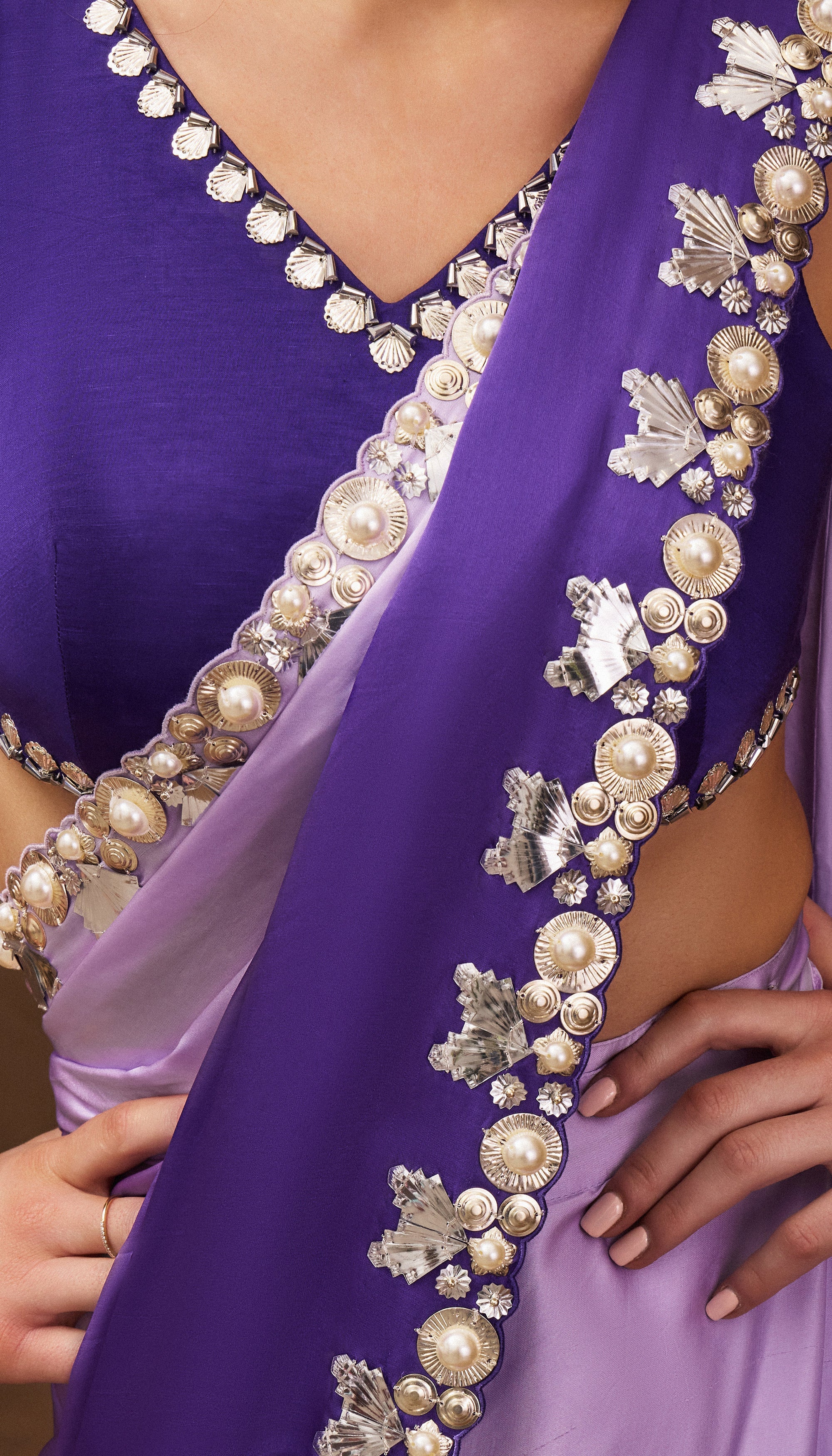 Crown Jewel Pre-Stitched Saree