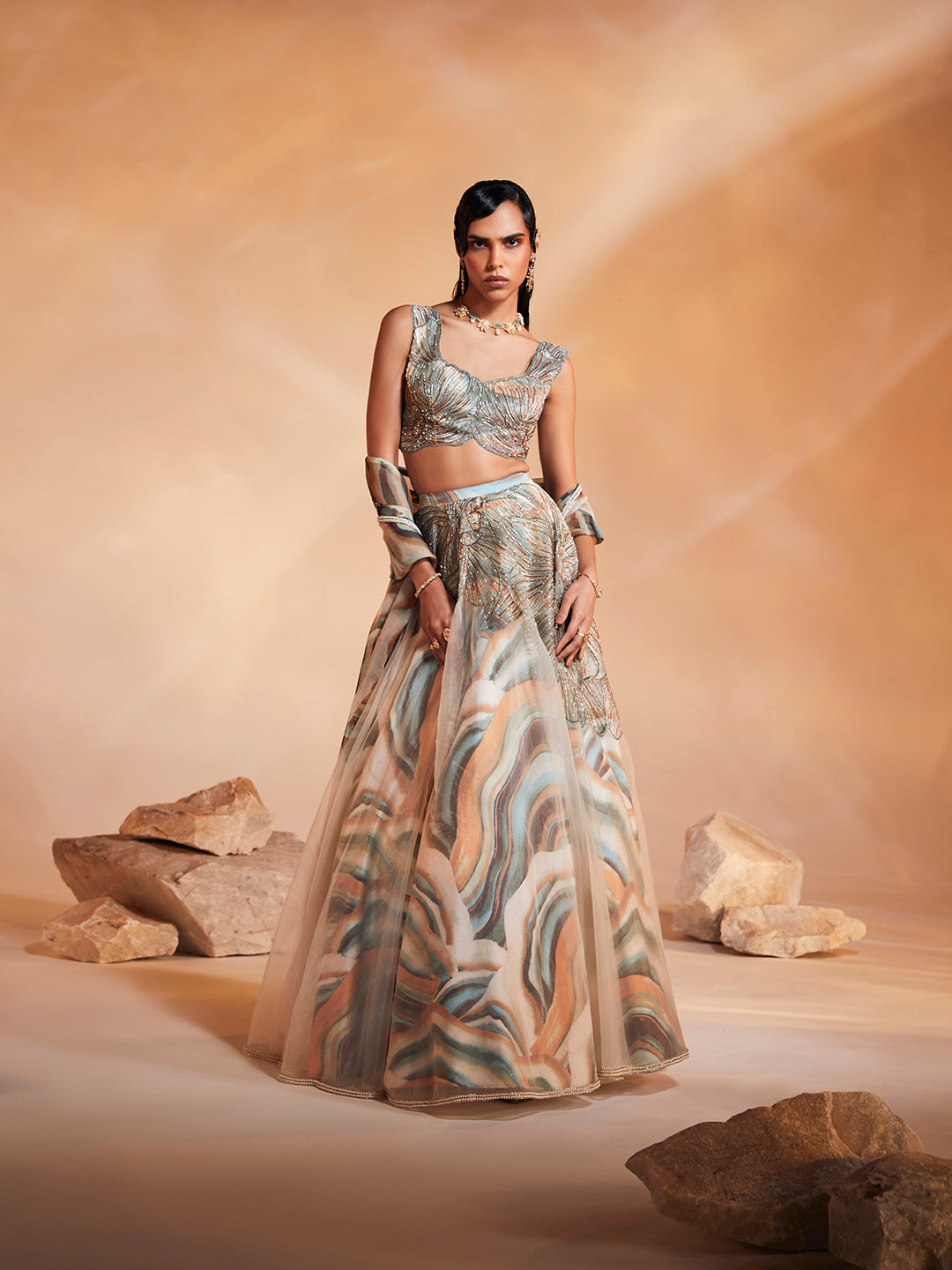 Ivy Lehenga Set