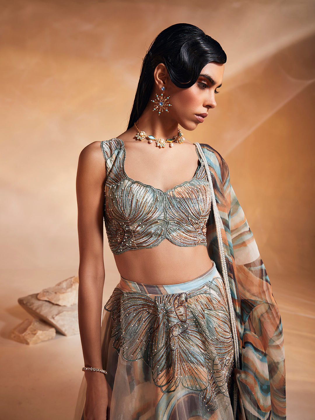 Ivy Lehenga Set