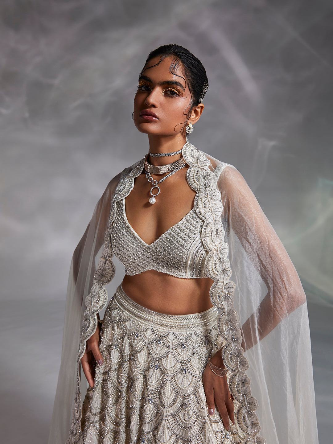 Dorian Lehenga Set