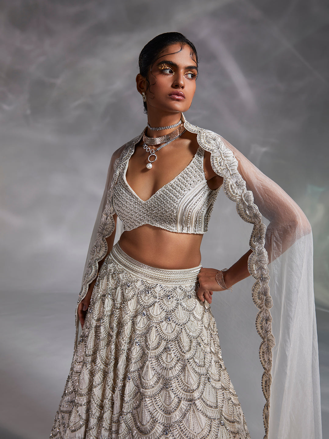 Dorian Lehenga Set