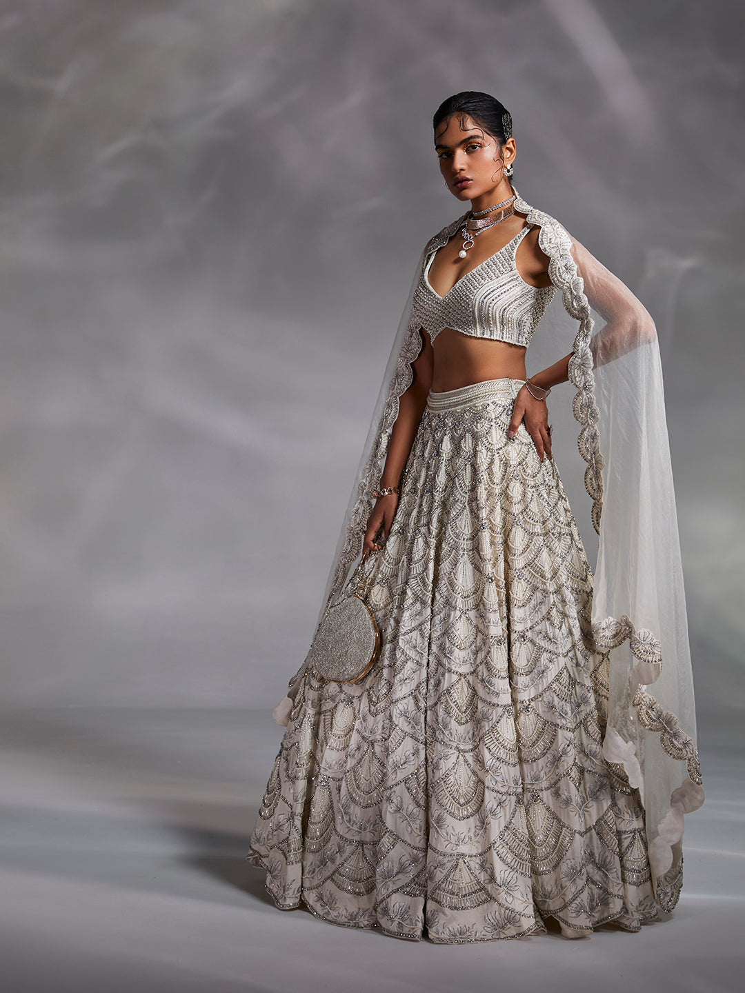 Dorian Lehenga Set