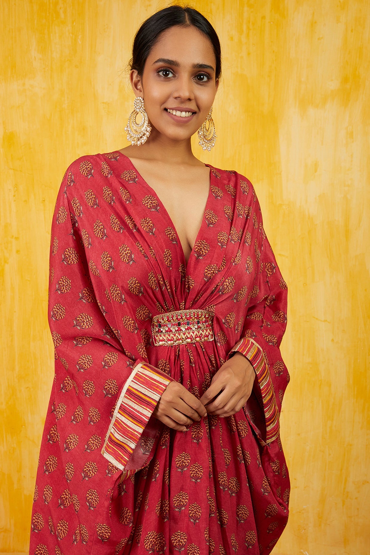 Marigold Butti Kaftan Dress