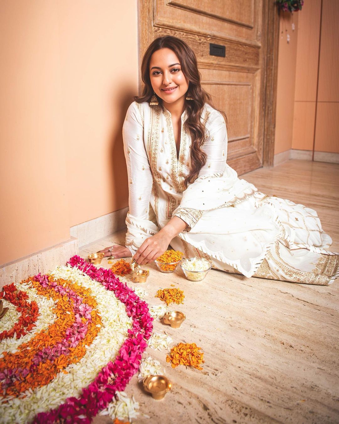 Sonakshi Sinha In Asma Sharara Set – Roop's Couture