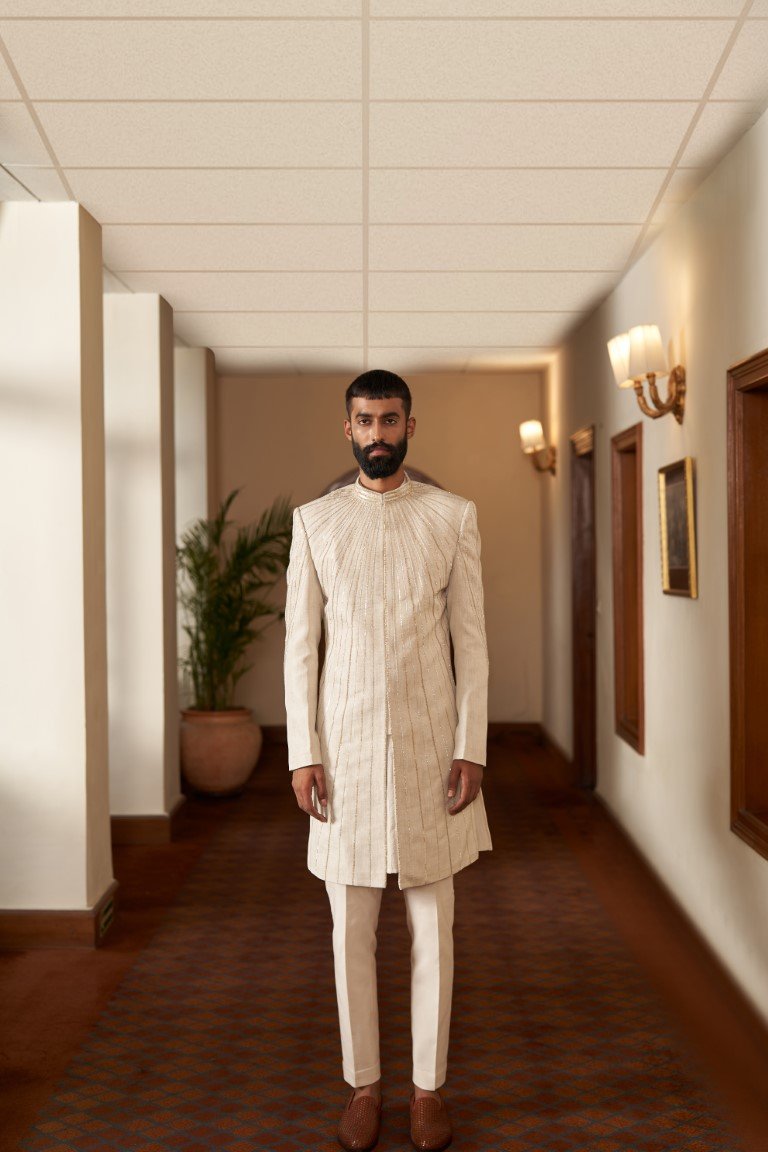 Gleaming Sherwani Set