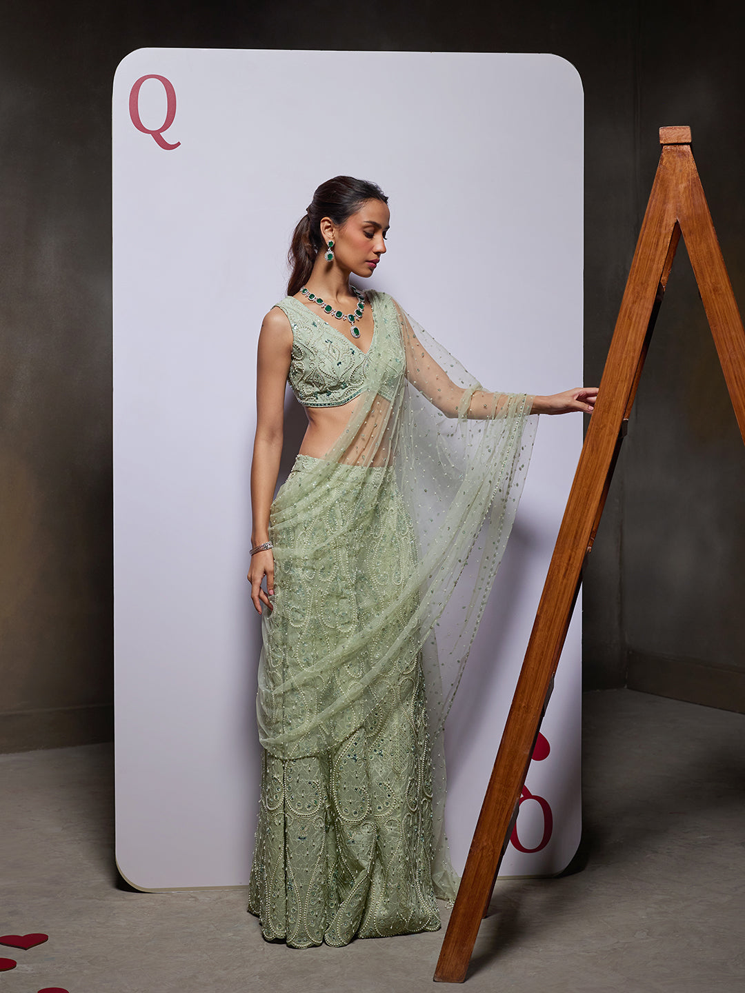 Eliora Sharara Saree Set