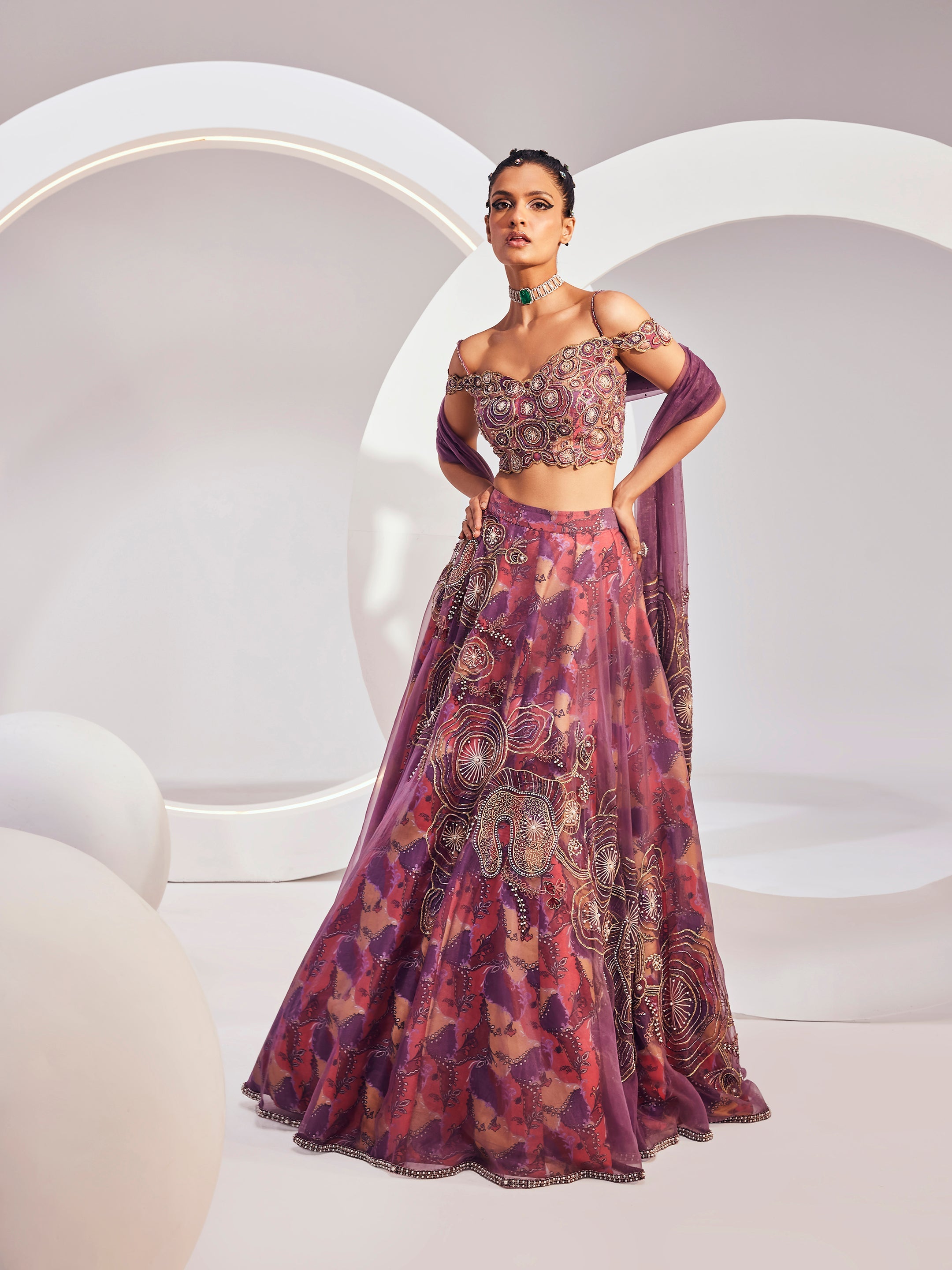 Adria Lehenga Set