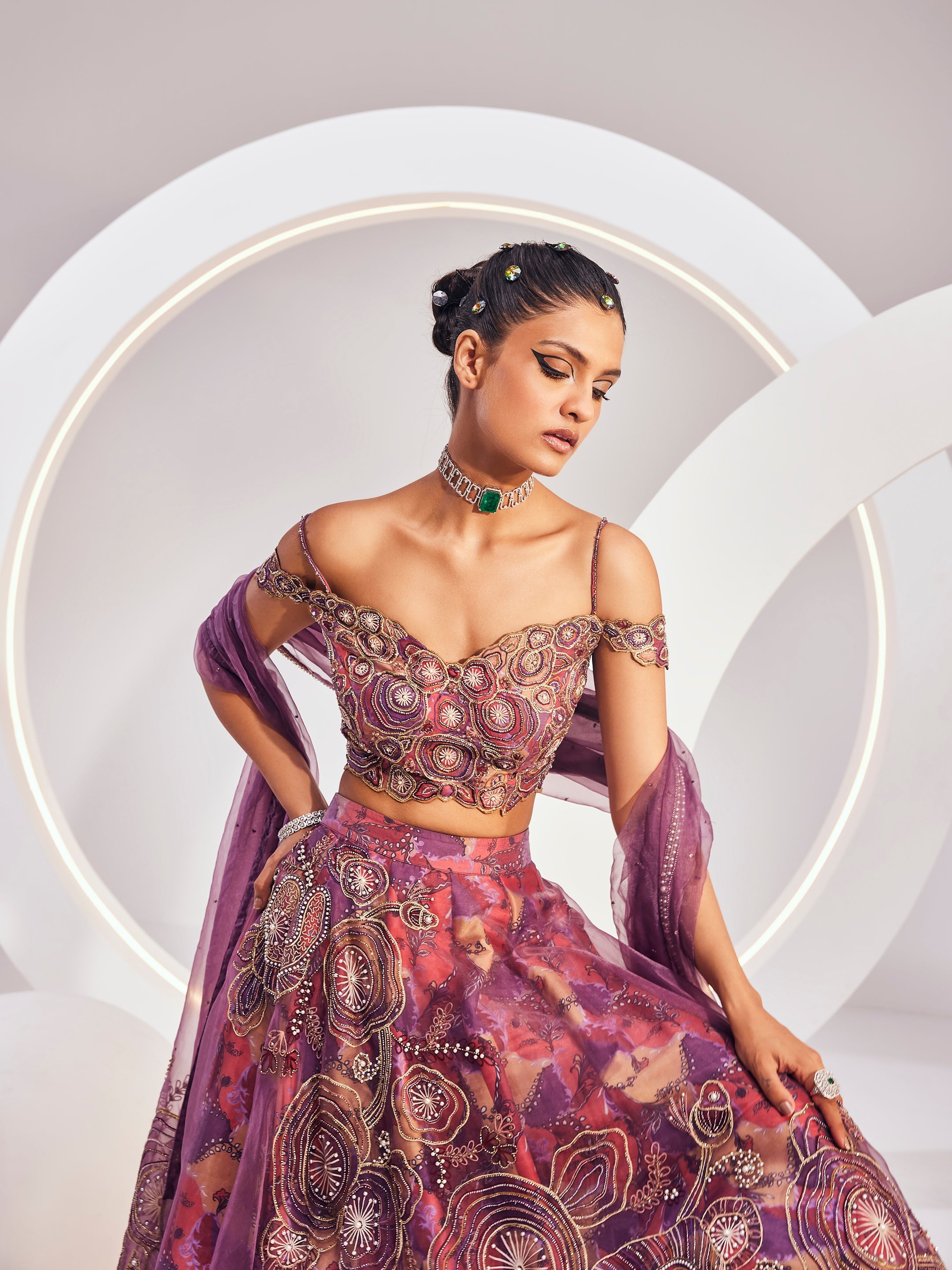 Adria Lehenga Set