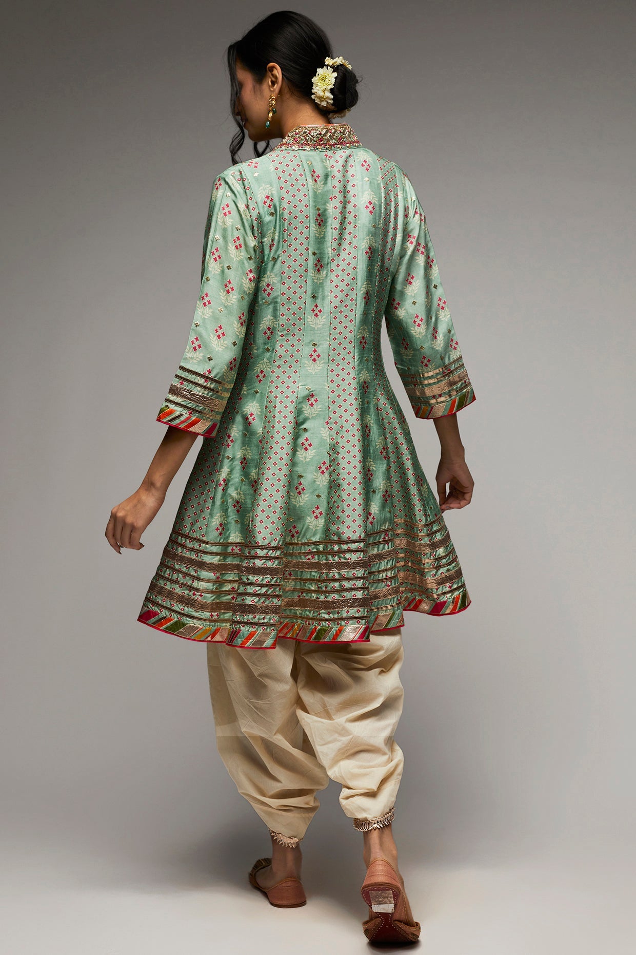 Tillla Dhoti Set Mint