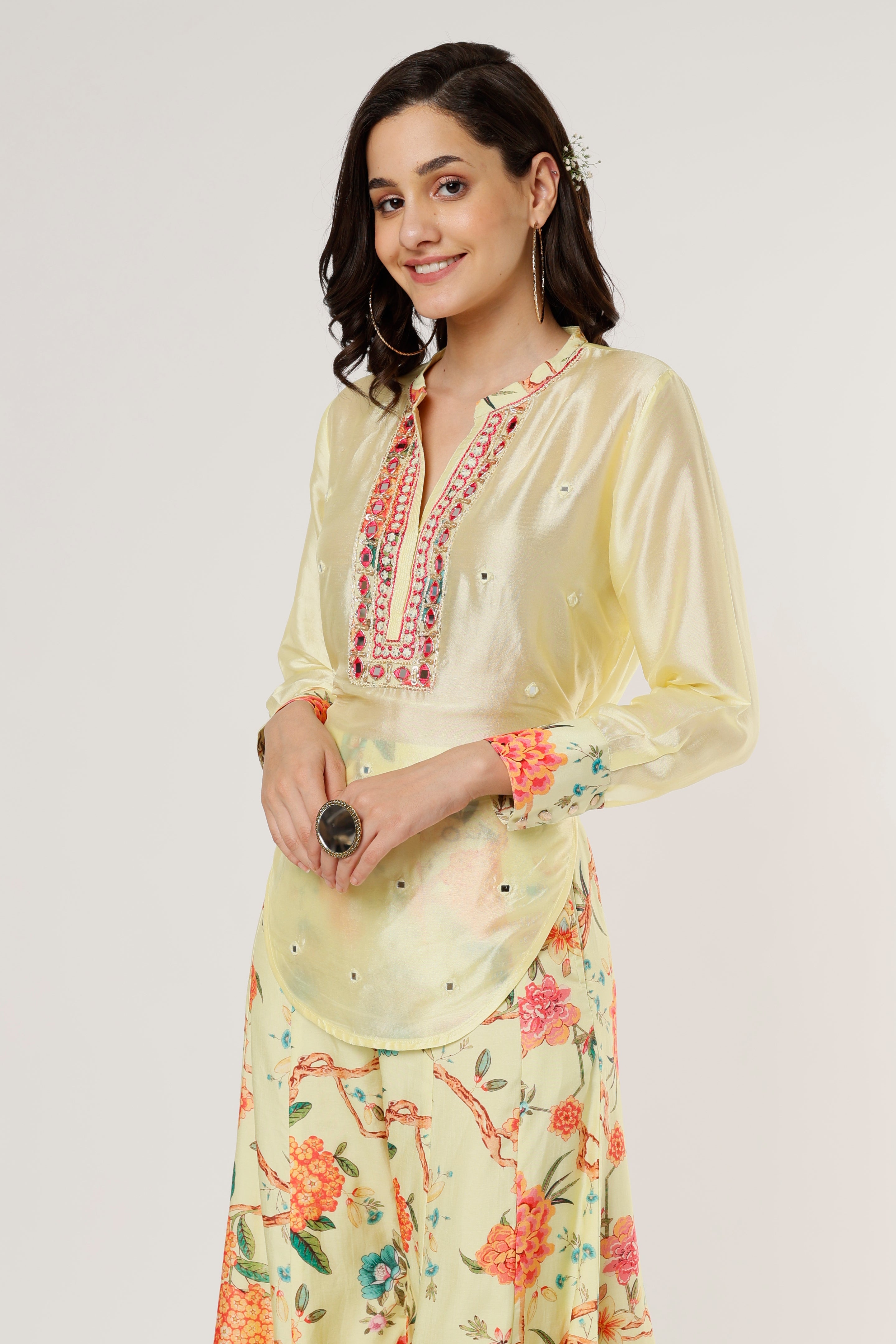 Saanvi Shirt Set