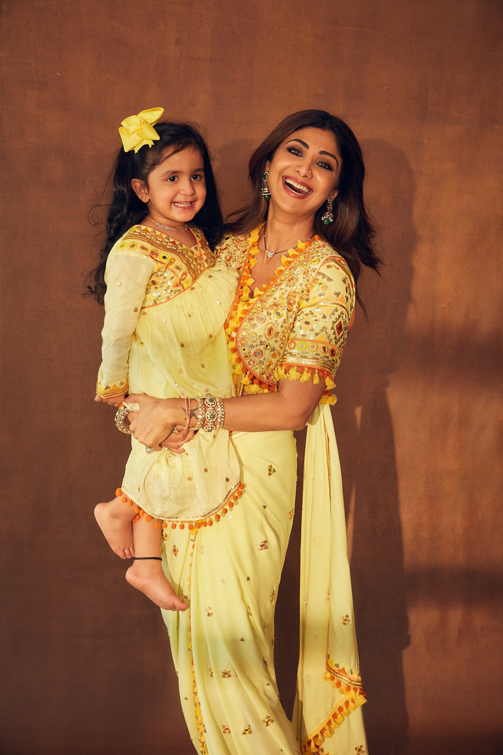 Shilpa Shetty Saree With Bandi