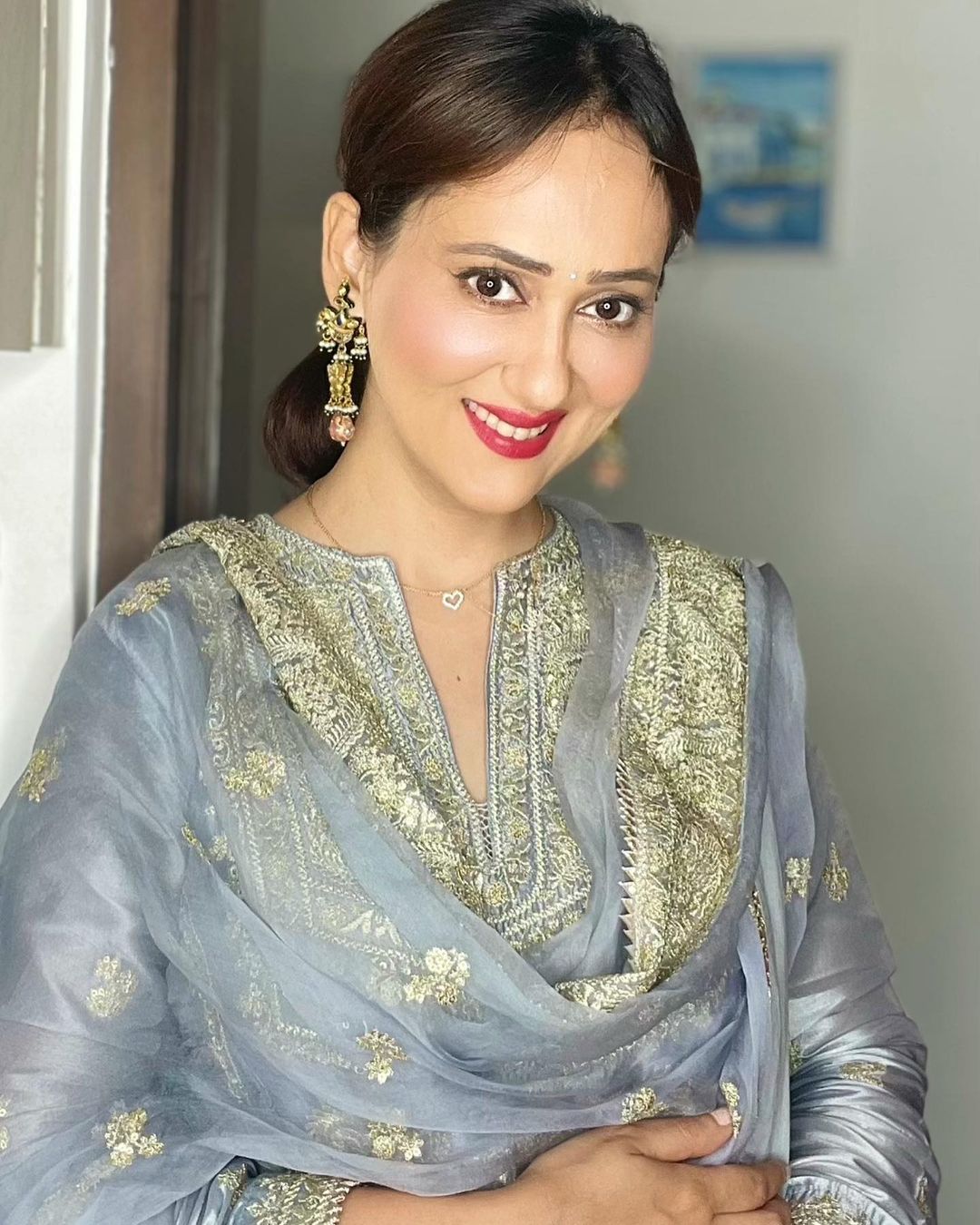 Gunjan Walia In Rati Long Set