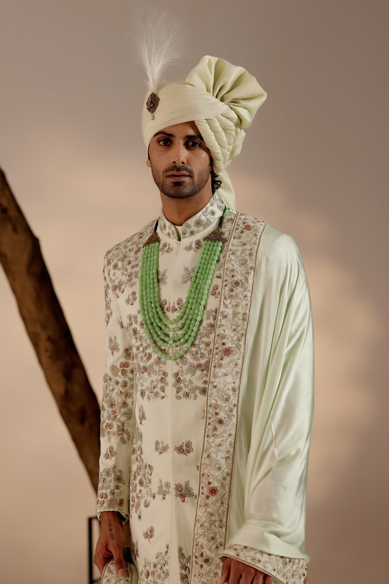 The Elegant Groom Sherwani Set