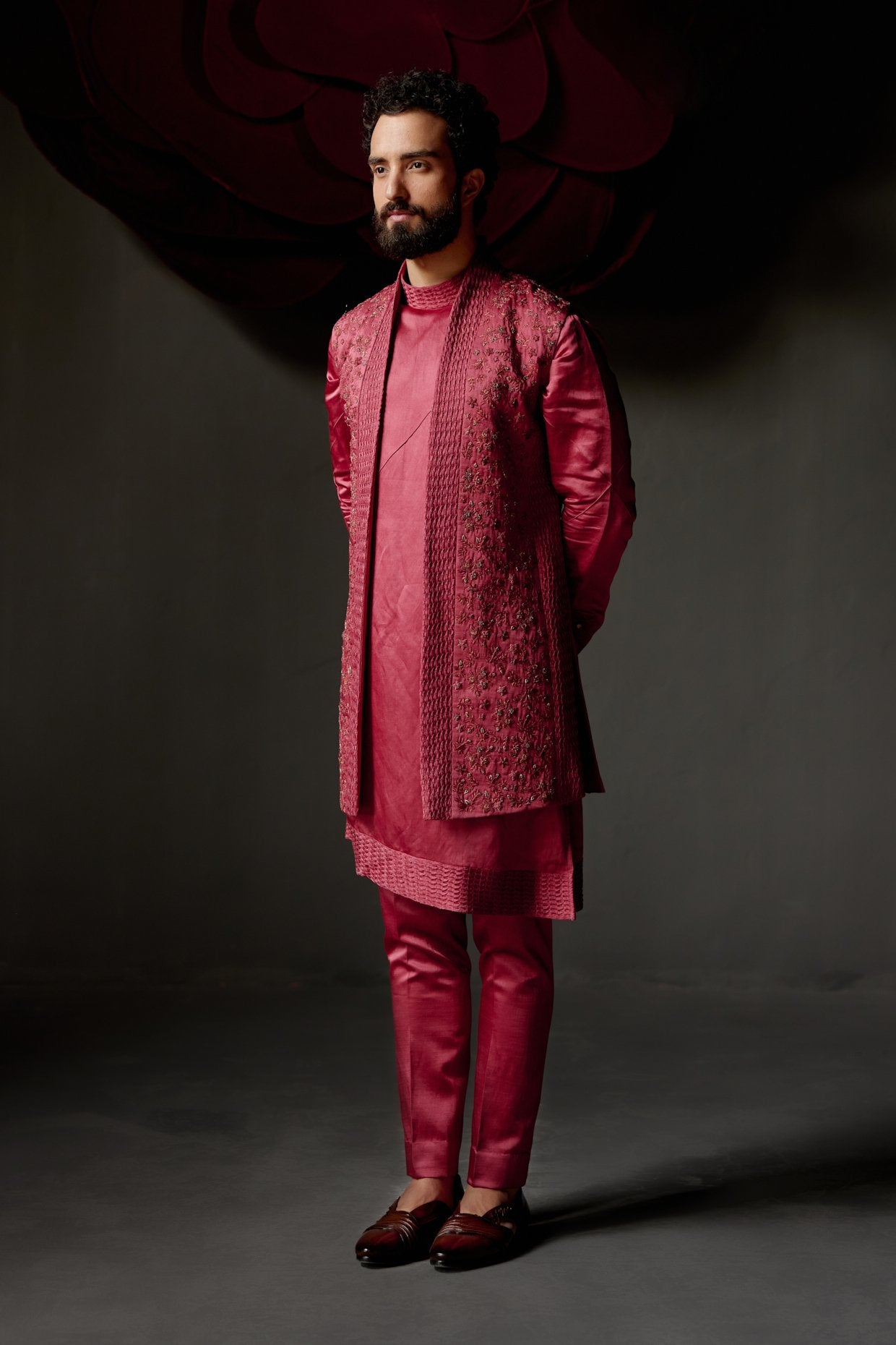 Scarlet Kurta Set