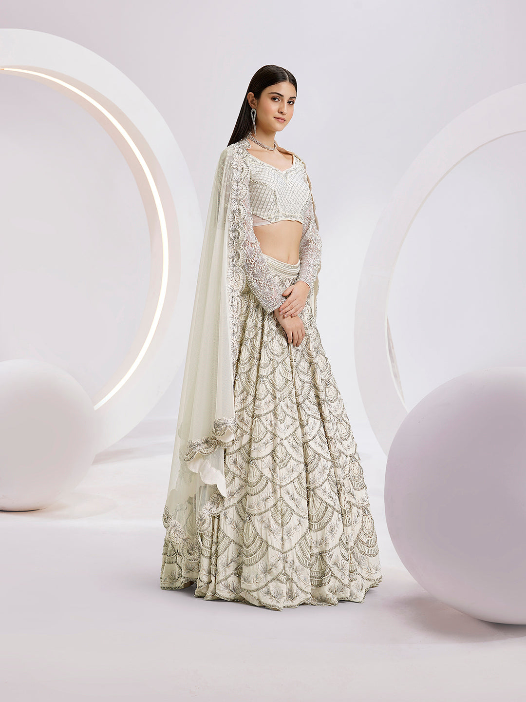 Dorian Lehenga Set