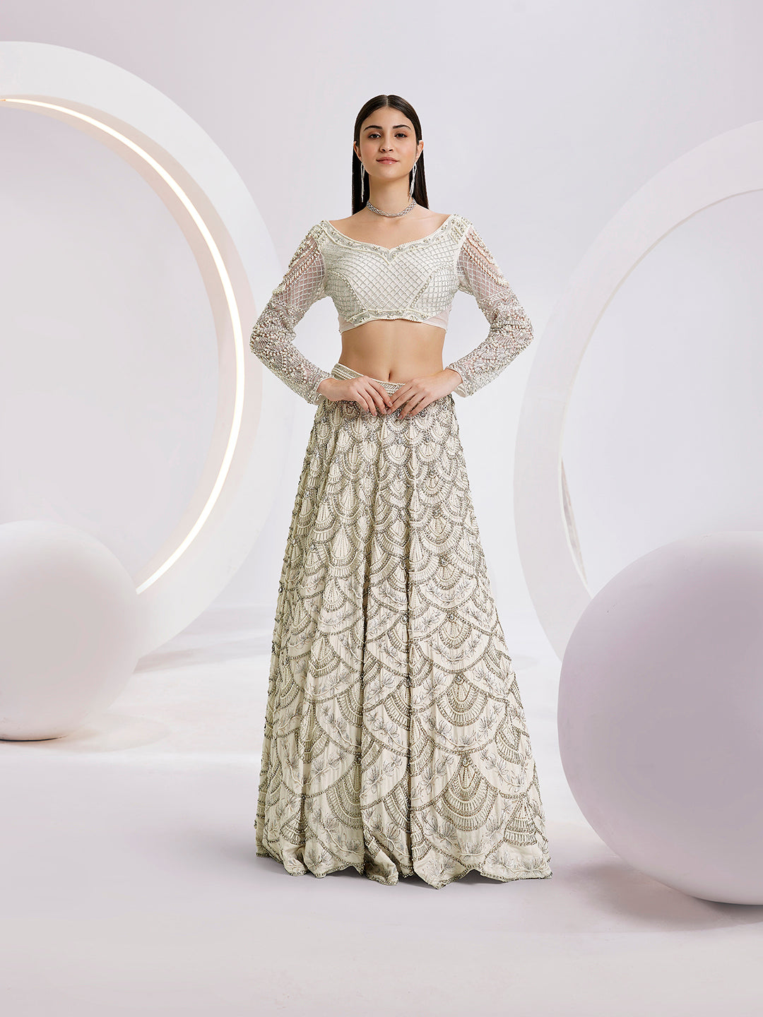 Dorian Lehenga Set