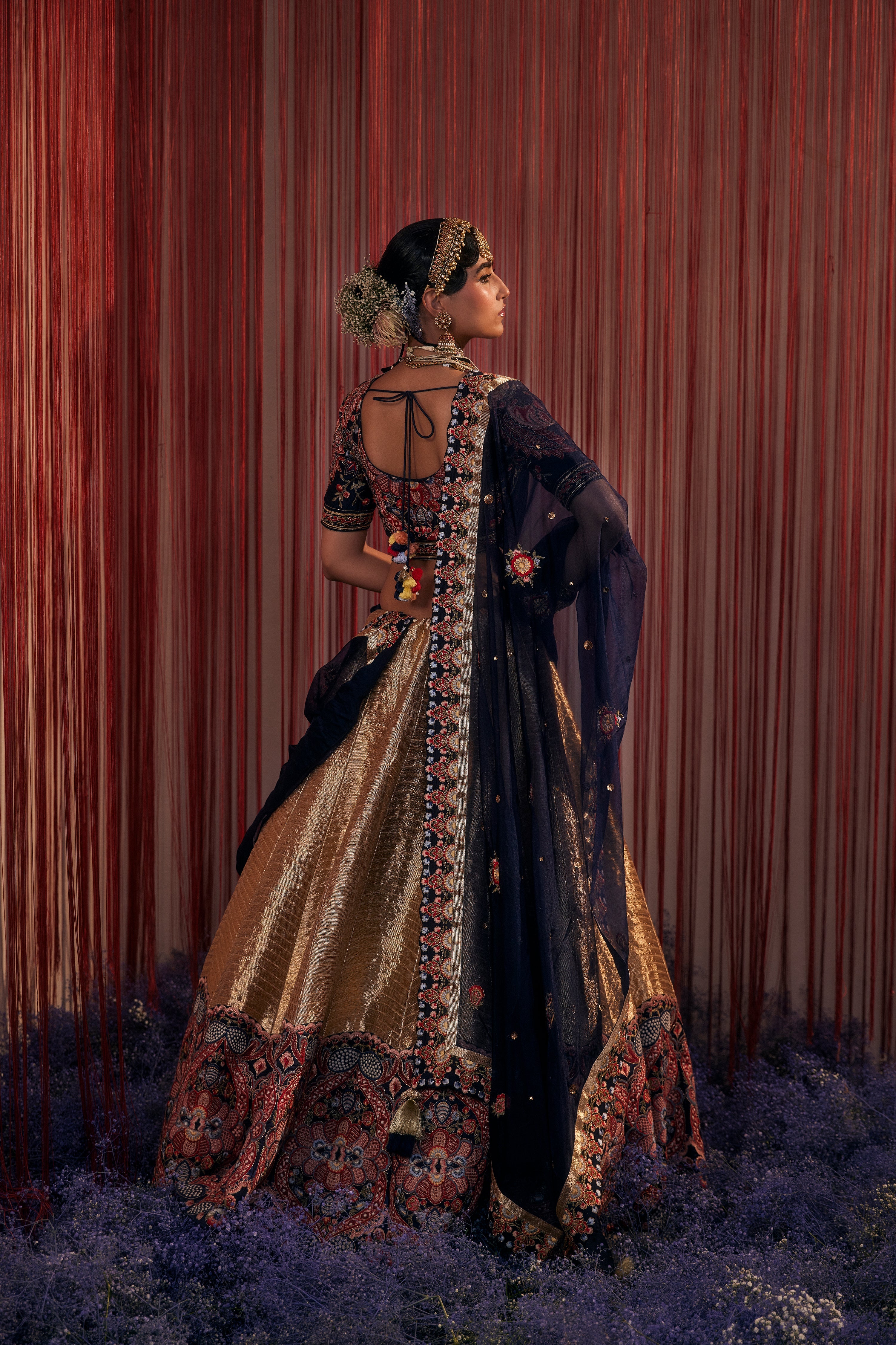 Turkish Lehenga With Blouse & Dupatta