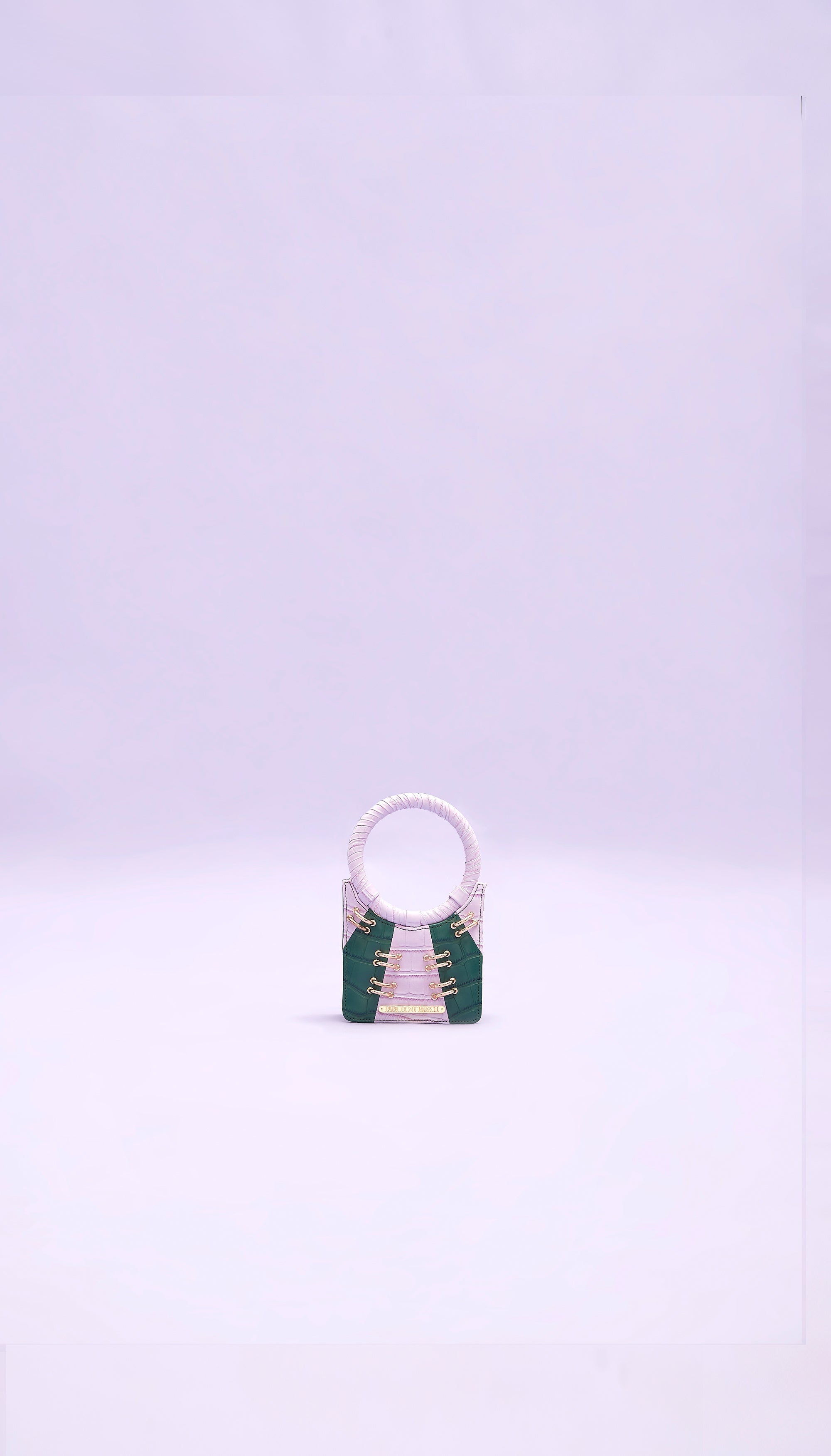 Fitzacat 0.5 : Lavender & Green Mini Bag