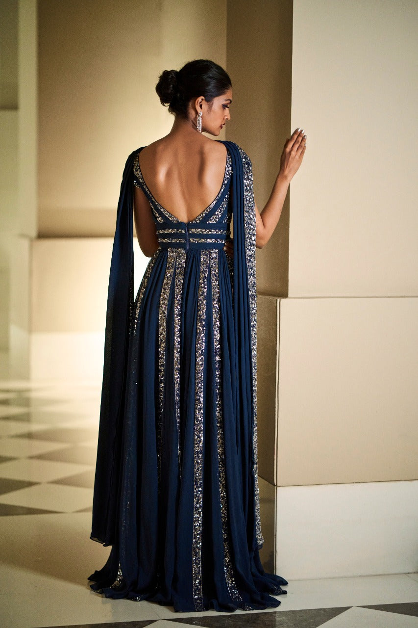 Navy Gown