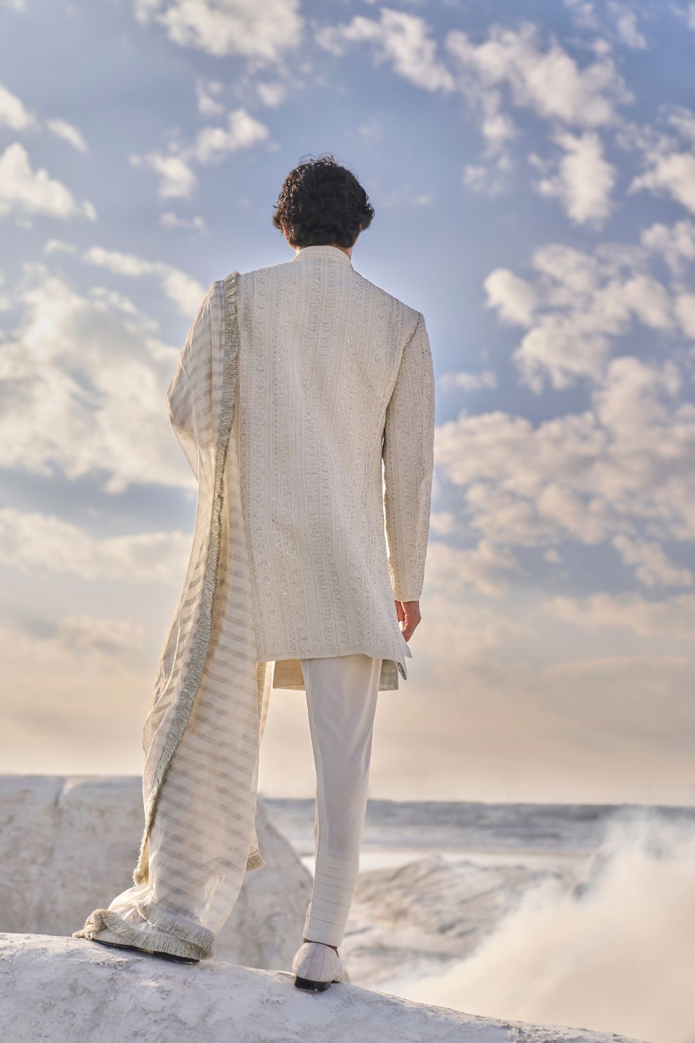 Off-White Dori Sherwani Set