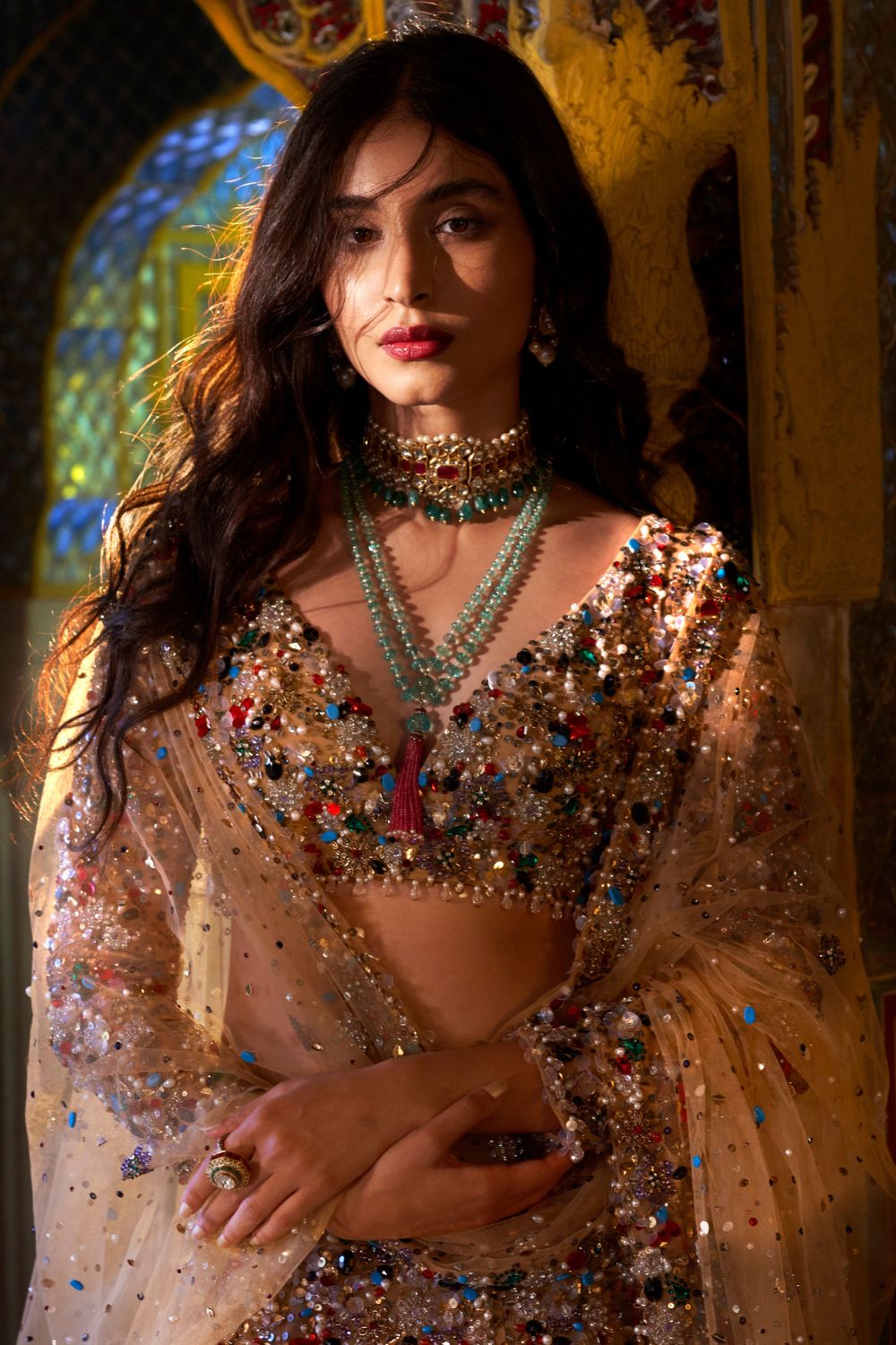 Jewelled Lehenga Set